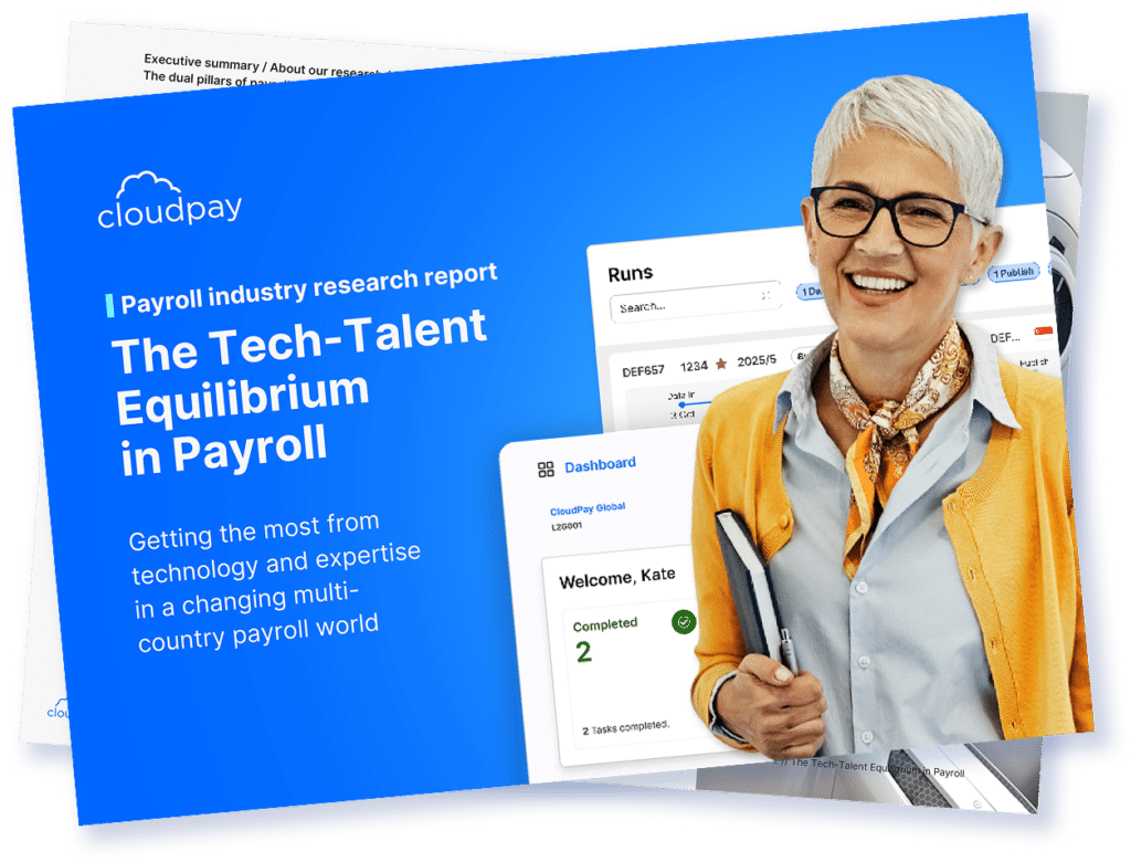 report Tech talent  equilibrium in Payroll x3